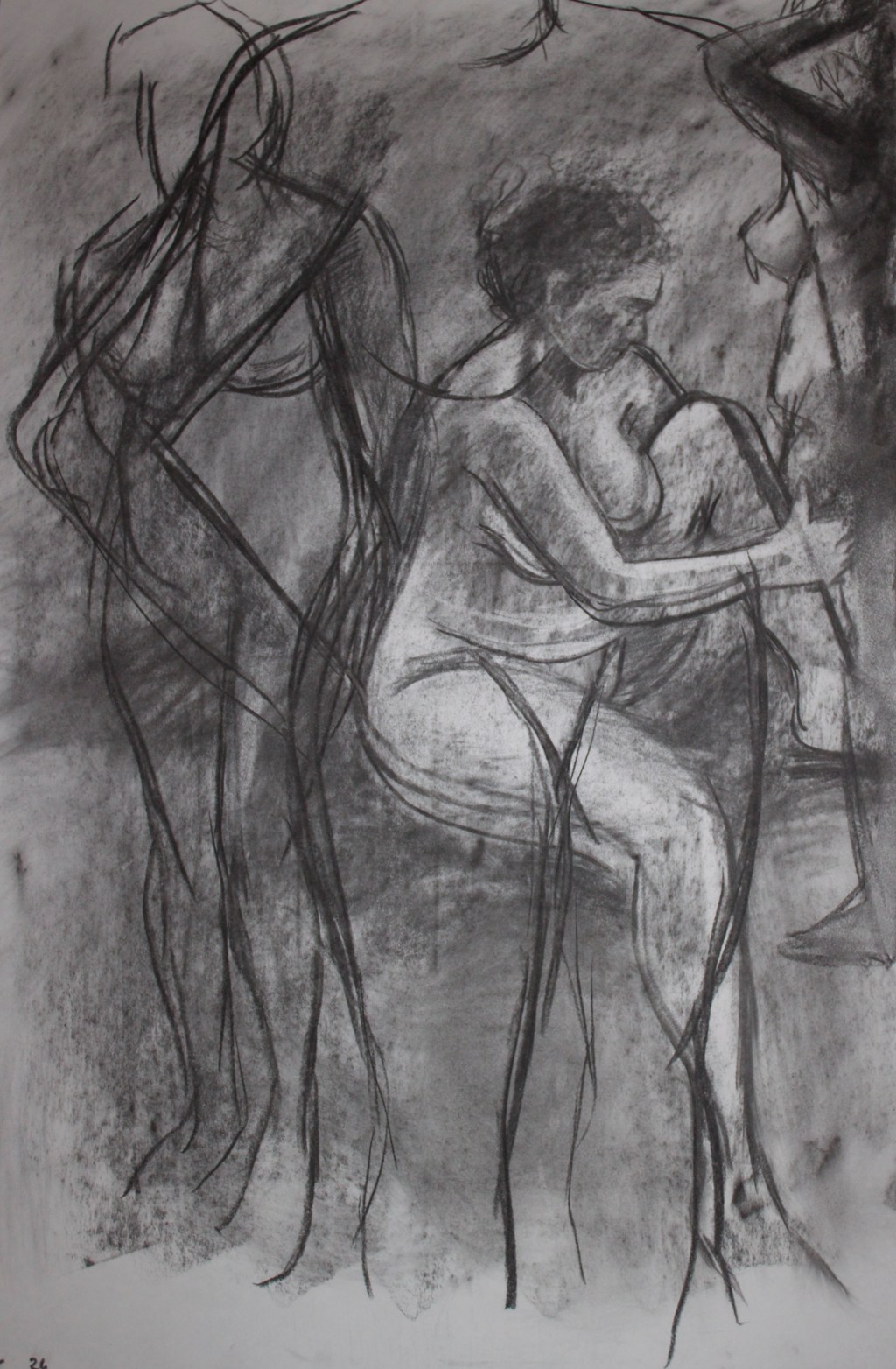 Experimental figure drawing