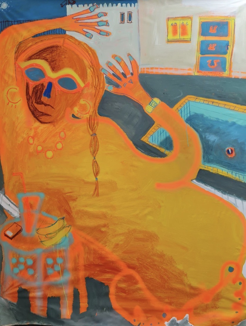 Paintings made during my Colart&nbsp;Residency