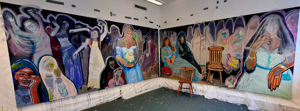 The Spider series (4 of 10&nbsp;paintings)